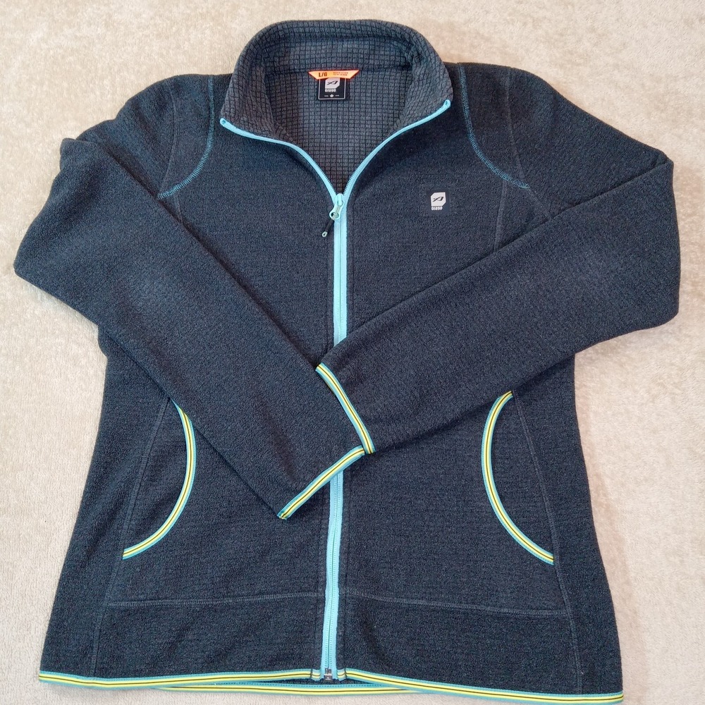 Orage Woman's Fleece‎ Full Zip Woman's Jacket Large Gray